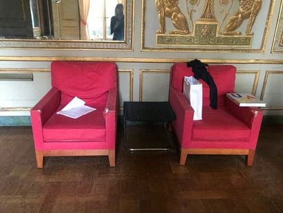 Richard PEDUZZI (né en 1943) Paire de fauteuils...