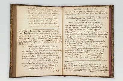 MANUSCRIT. - MÉRARD DE SAINT-JUST. Mélange...