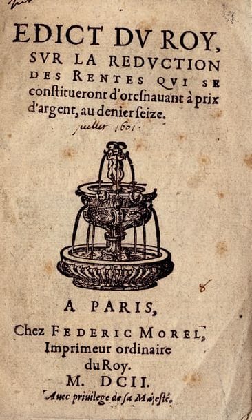 PIÈCES HISTORIQUES DU XVIe SIECLE SUR LA...