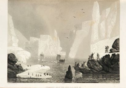 DUMONT D'URVILLE (Jules). 
Voyage au Pôle...