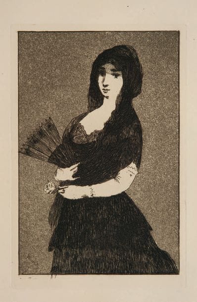 MANET (Édouard).
Sonnets et eaux-fortes....
