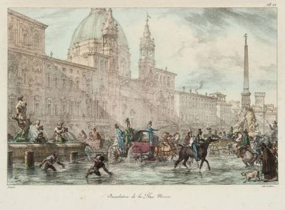 THOMAS (Antoine Jean-Baptiste).
Un An à Rome...