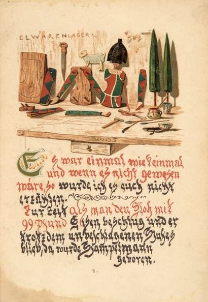 ÉLISABETH DE ROUMANIE. Monsieur Hampelmann....