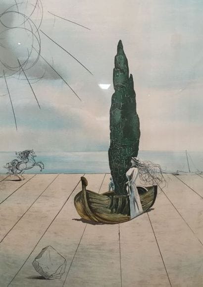 D'après Salvador DALI
Sans titre
Lithographie
62.7x45cm...