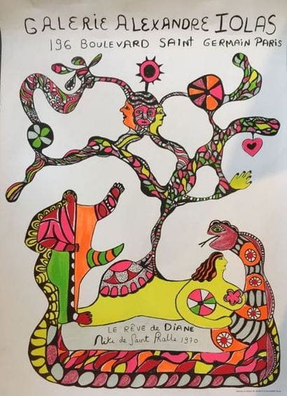 Nikki de Saint-Phalle Affiche d'exposition
Le...