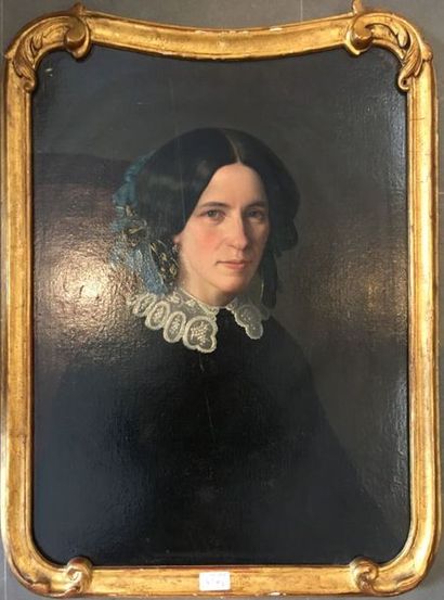 ECOLE FRANCAISE DU XIXème siècle
Portrait...