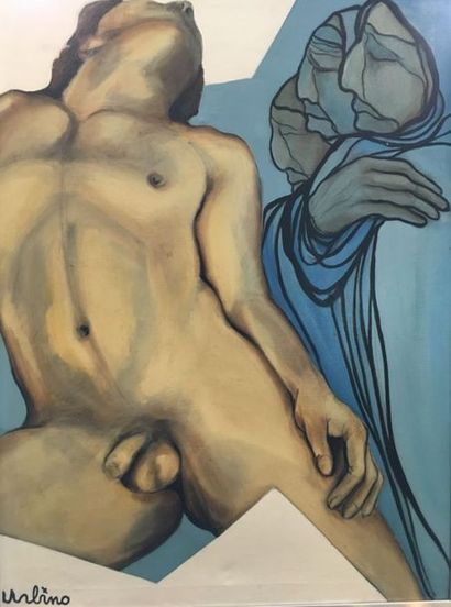 Ecole Moderne
Académie d'homme
Huile sur...