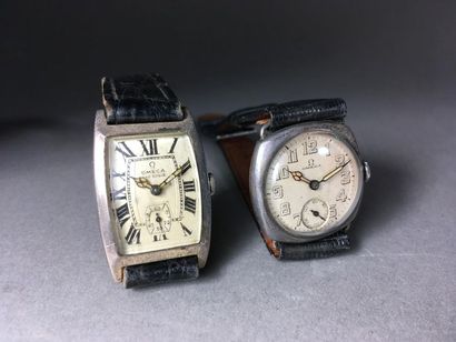 OMEGA - FAB. SUISSE
Ensemble de deux montres:
-...