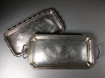 Ensemble de deux plats rectangulaires
En...