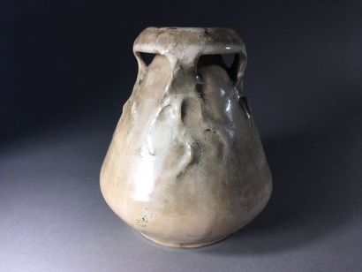 MOUGIN Frères
Vase en grès à corps conique...