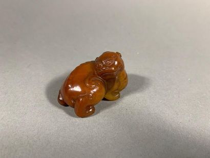 CHINE
Chimère en jade sculpté