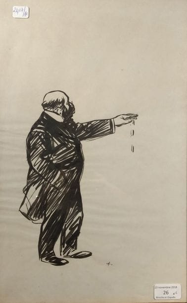 Jean-Louis FORAIN (1852-1931)
Le rendez-vous
Crayon...