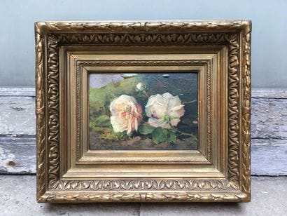 Ecole Française du XIXème
Bouquet de fleurs
Huile...