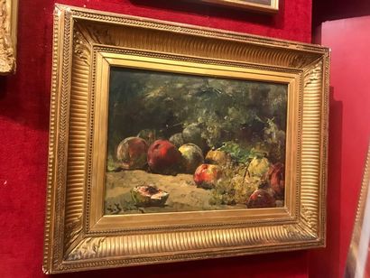 ECOLE FRANCAISE DU XIXe SIECLE
Nature morte...