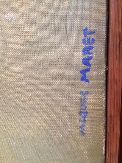 JACQUES MARET (1900-1980)
Composition abstraite
Huile...