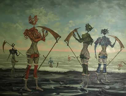 Lucien COUTAUD (1904-1977)
Les faucheurs...