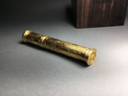Etui à cire en or 18 carats
La base formant...