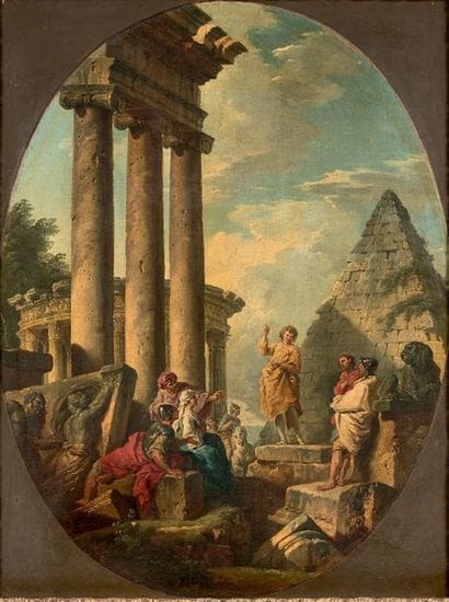 Giovanni Paolo PANINI (Plaisance 1691 - Rome...