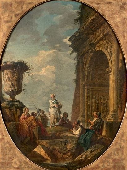 Giovanni Paolo PANINI (Plaisance 1691 - Rome...