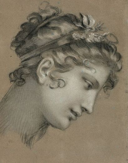 Attribué à Pierre-Paul PRUD'HON (Cluny 1758-1823...