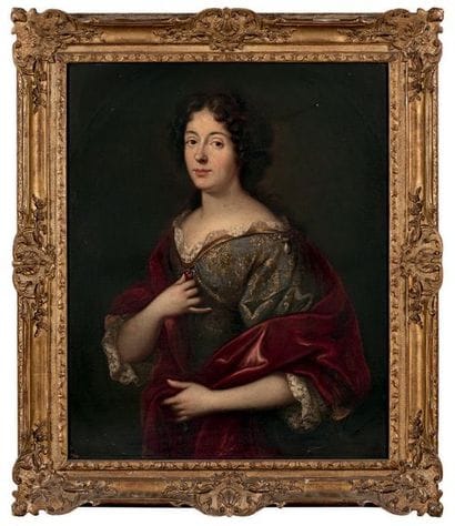 ATTRIBUÉ À HENRI GASCARD (1635 - 1701)
Portrait...