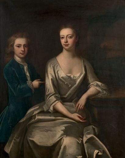 Attribué à Thomas HUDSON (1701-1779)
Portrait...