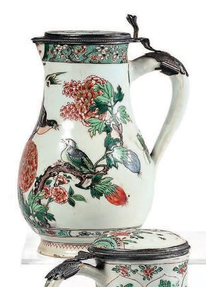 CHINE Époque Kangxi (1662-1722)
Verseuse...
