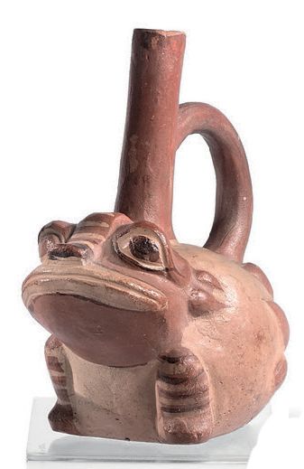 Vase funéraire en forme de crapaud
Culture...