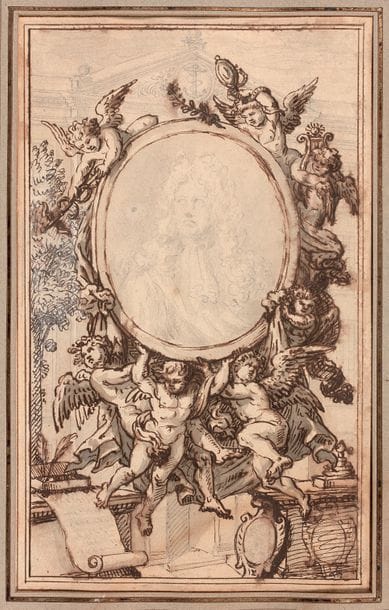 Attribué à James THORNHILL (1675 ou 1676-1734)

Portrait...