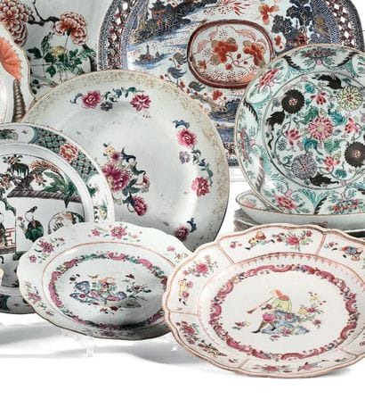 CHINE
RECTIFICATIF : LES ASSIETTES A DECOR...