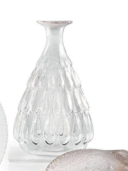 RENE LALIQUE (1860-1945)

Carafe «Gouttes...