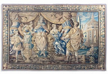 La Reine Artémise
Tapisserie d'Aubusson
H....