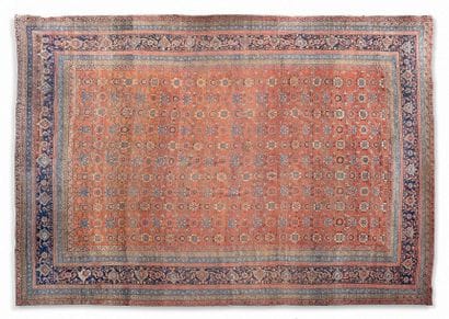Tapis Bakshaish (chaîne et trame en coton,...