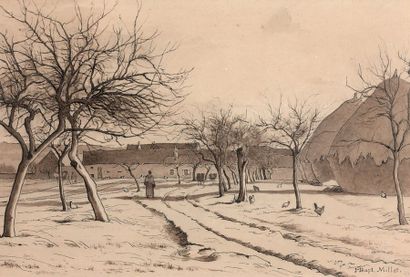 Jean-Baptiste MILLET (1831-1906)

Meules...