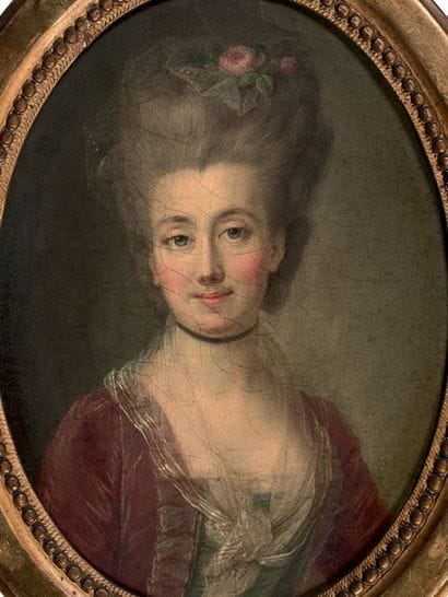 Ecole Française vers 1770

Portrait en buste...