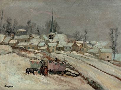 CELSO LAGAR (1891-1966)

Montreur d'ours,...