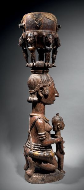 Tambour Baga, Guinée
Époque présumée: fin...