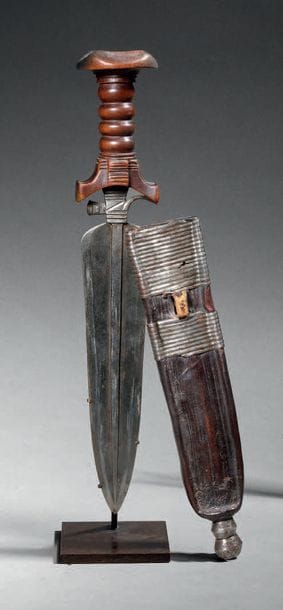 Couteau Mangbetu, République Démocratique...