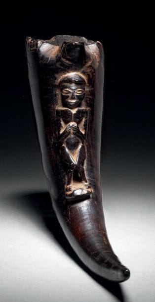 Corne à boire Bamileke, Cameroun
Époque présumée:...