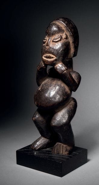 ? Statuette dite mu-po, Bangwa, chefferie...