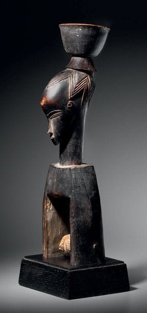 Poulie Gouro du Maître de Bouaflé, Côte d'Ivoire
Bois
H....
