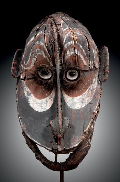 Masque de pignon , Nouvelle Guinée
Bois,...