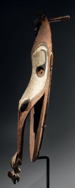 Masque du Moyen Sépik, Nouvelle-Guinée
Bois,...