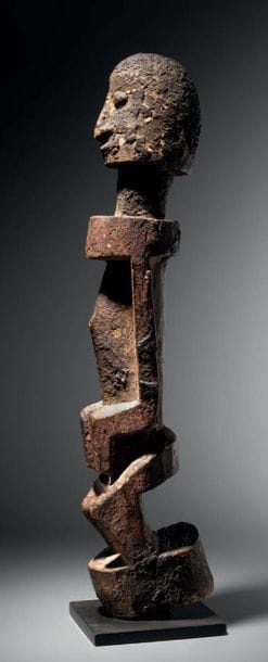 Petite statuette Dogon, Mali
Bois, patine...