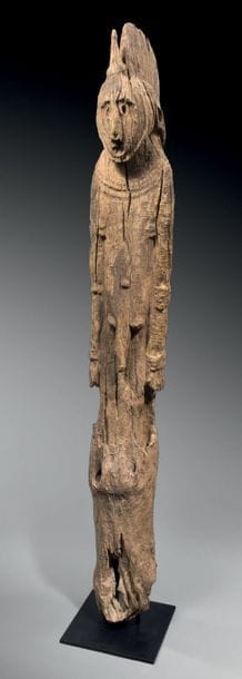 ? Poteau Waaga Konso, Ethiopie
Bois dur à...
