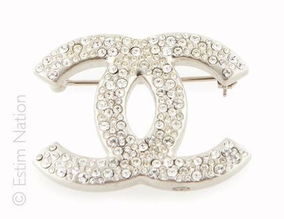 CHANEL
CC SPINDLE in silver plated metal...