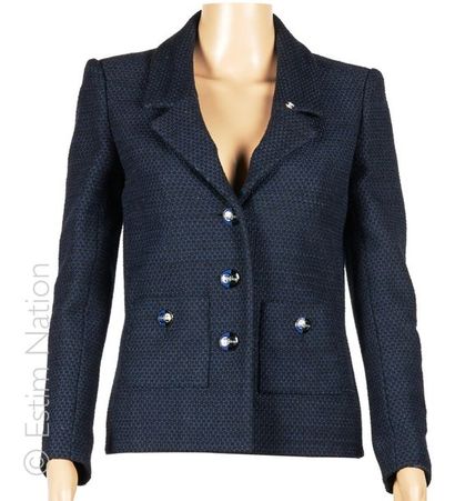 CHANEL (2017)
VESTE en tweed de coton mélangé...