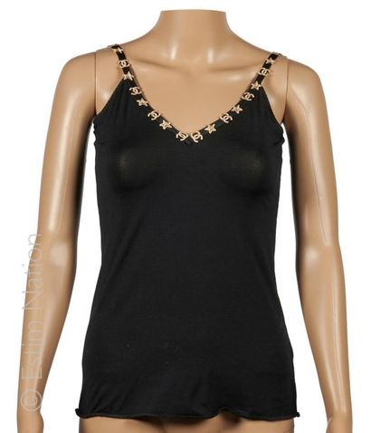 CHANEL
DEBARDEUR en jersey de soie et coton...