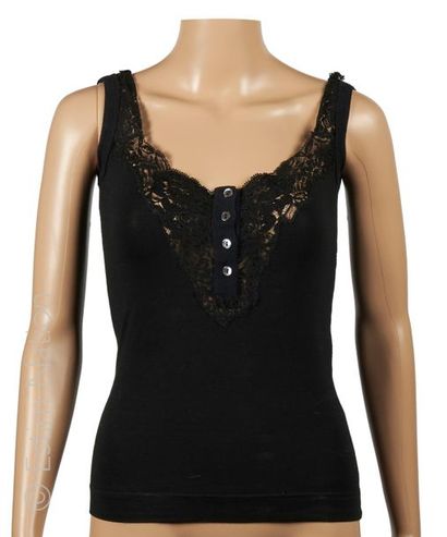DOLCE & GABBANA
DEUX TOPS en jersey et viscose...