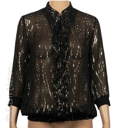 MAX & MOI
BLOUSE maxi en satin de soie blanc...
